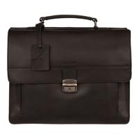 Burkely Vintage Scott Briefcase-Black - thumbnail