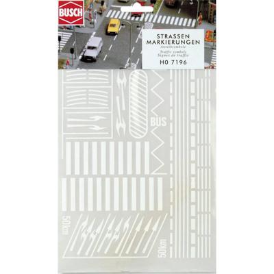 Busch 7196 H0 Straatmarkering