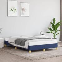 Bedframe stof blauw 120x200 cm - thumbnail