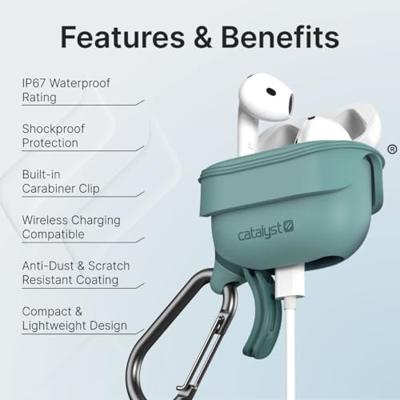 Catalyst Waterproof Case AirPods (4th Generation) Sea Green