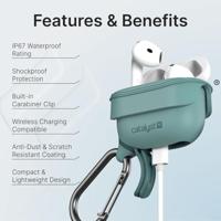 Catalyst Waterproof Case AirPods (4th Generation) Sea Green - thumbnail