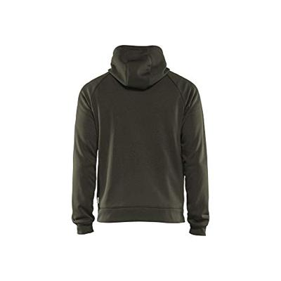 Blåkläder Hybride sweater 34632526 | Groen/Zwart | Maat S - 7330509713082