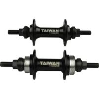 VWP naaf-set bmx-race flipflop m/vaste lagers 36/36g zwart - thumbnail