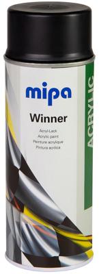 Mipa autolak "winner" acrylic varnish black mat 400 ml