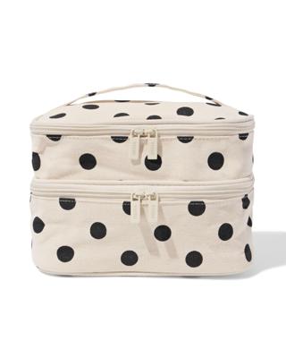 HEMA Beauty case canvas stip