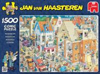 Jan van Haasteren De Bouwplaats - 1500 stukjes - thumbnail