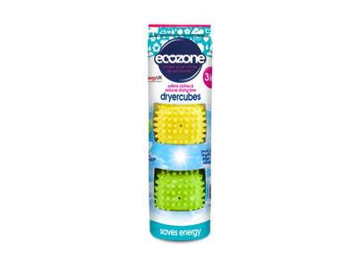 EcoZone Dryercubes was droog ballen 2 Stuks EcoZone Dryercubes was droog ballen 2 Stuks