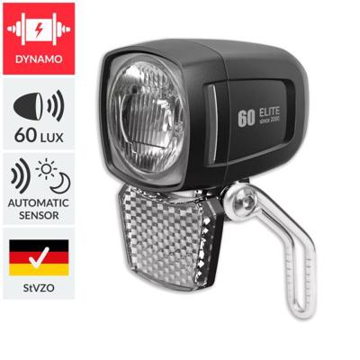 Lynx koplamp elite 60l naafdynamo aan/uit/auto