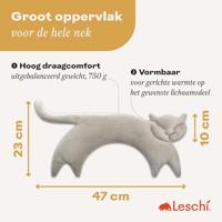 Leschi Verwarmingskussen Clara de Kat - Mistige Ochtend - thumbnail