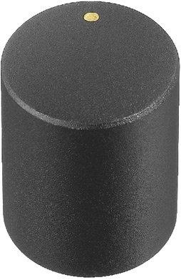 Monacor 0033180 KN-115 Draaiknop Zwart, Goud (Ø) 15 mm 1 stuk(s)