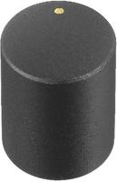 Monacor 0033180 KN-115 Draaiknop Zwart, Goud (Ø) 15 mm 1 stuk(s) - thumbnail