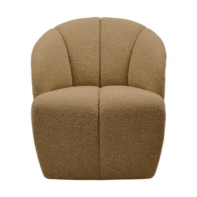 Woood Mojo fauteuil bouclé Geel/Bruin melange Woood Mojo fauteuil bouclé Geel/Bruin melange
