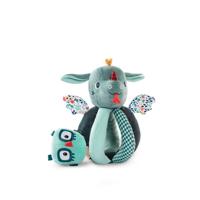 Joe rammelaar met handvatten - LILLIPUTIENS groen - thumbnail