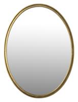 ZILT Ovale Spiegel 'Larrys' 80 x 60cm, kleur Antique Brass - thumbnail