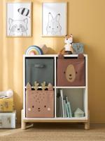 Set van 3 GREEN FOREST opbergbakken bruin en groen - thumbnail