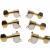 Fazley 10544 3x3 stemmechanieken voor gitaar gold Fazley 10544 3x3 stemmechanieken voor gitaar gold