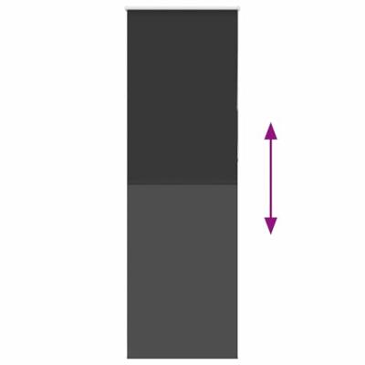 Rolgordijn verduisterend 70x210cm stofbreedte 65,7 cm polyester