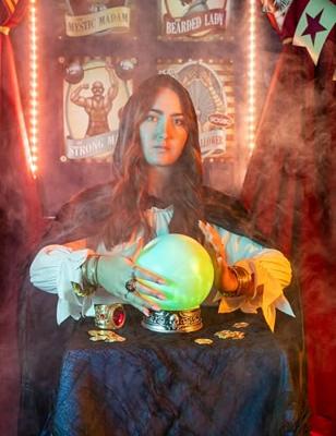 Glazen Bol Met Licht En Geluid