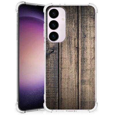 Samsung Galaxy S24 Plus Stevig Telefoonhoesje Steigerhout Samsung Galaxy S24 Plus Stevig Telefoonhoesje Steigerhout