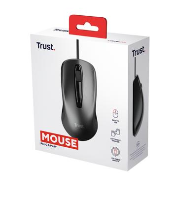Muis Trust 24657 Zwart