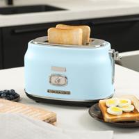 Retro Serie - 2 Slice Toaster - 815W - Blue - thumbnail