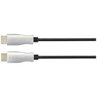 SpeaKa Professional SP-9019356 HDMI-kabel HDMI Aansluitkabel HDMI-A-stekker, HDMI-A-stekker 50.00 m Zwart 4K UHD, Afgeschermd - thumbnail