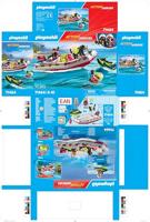 Playmobil 71464 Action Heroes Brandweerboot met Waterscooter - thumbnail