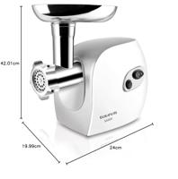 Maalmachine Taurus SAVOY Wit 450 W Aluminium 1 L - thumbnail