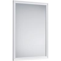 Rechthoekige Spiegel met Witte Kunststof Lijst - thumbnail