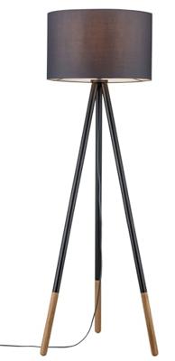 Paulmann Neordic Rurik 79633 Staande lamp LED E27 20 W Grijs, Hout Paulmann Neordic Rurik 79633 Staande lamp LED E27 20 W Grijs, Hout