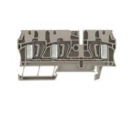 Weidmüller 7904180000-50 Doorgangsserieklem Spanveer Donkerbeige 50 stuk(s) - thumbnail