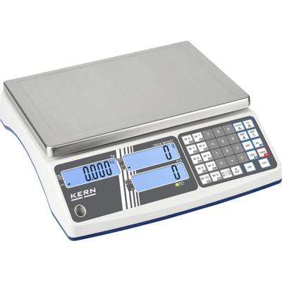 Kern KERN CIB 30K-3 Telweegschaal Weegbereik (max.) 30 kg Resolutie 2 g werkt op een accu, werkt op stekkernetvoeding Grijs-wit (RAL 9002)