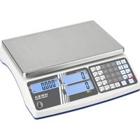 Kern KERN CIB 30K-3 Telweegschaal Weegbereik (max.) 30 kg Resolutie 2 g werkt op een accu, werkt op stekkernetvoeding Grijs-wit (RAL 9002) - thumbnail