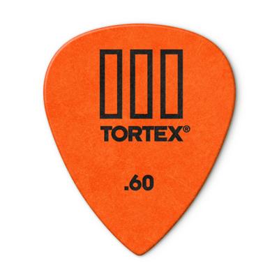 Dunlop 462P60 Tortex III Plectrum 0.60mm 12-Pack