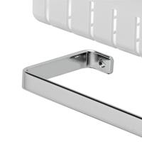 Geesa Frame Douchemand 21cm Wit / Chroom 918801-02 - thumbnail