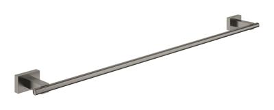 Handdoekhouder GROHE Essentials Cube 600 Mm Hard Graphite Geborsteld Handdoekhouder GROHE Essentials Cube 600 Mm Hard Graphite Geborsteld