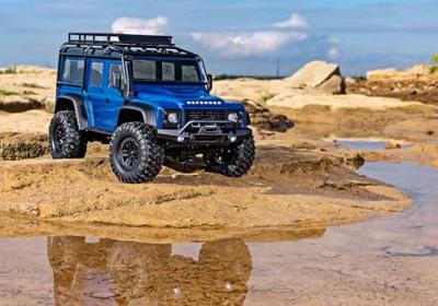 Traxxas TRX-4m LR Defender 4x4 1:18 Brushed RC auto Elektro Crawler 4WD RTR 2,4 GHz