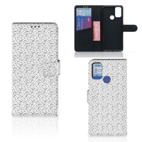 Alcatel 1S (2021) | Telefoon Hoesje | Stripes Dots - thumbnail