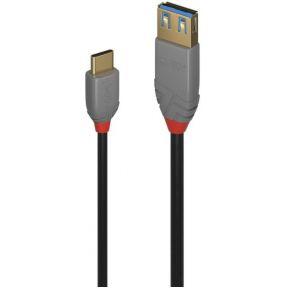 LINDY 36895 USB-kabel USB 3.2 Gen1 USB-A bus, USB-C stekker 0.15 m Zwart Afgeschermd (drievoudig) LINDY 36895 USB-kabel USB 3.2 Gen1 USB-A bus, USB-C stekker 0.15 m Zwart Afgeschermd (drievoudig)