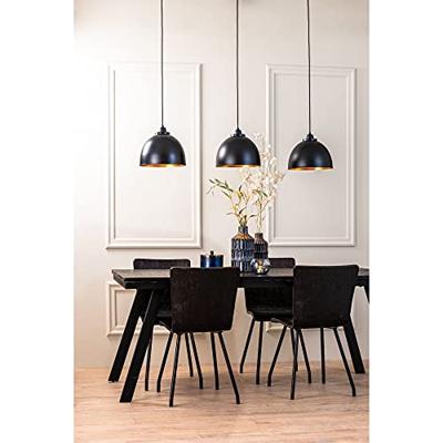 Light & Living Landelijke hanglampKylie 3-lichts zwart - 3077812