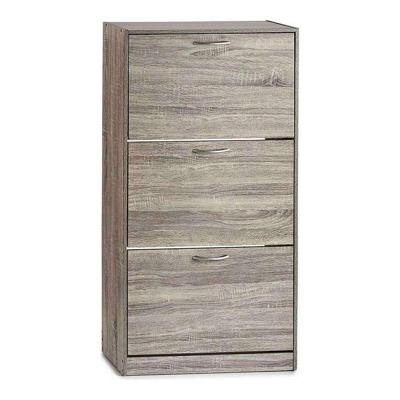 Schoenenrek Grijs 24 x 116 x 60 cm