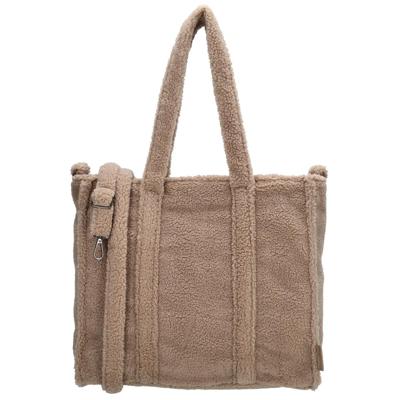 Beagles teddy schoudertas 37x31cm taupe