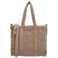 Beagles teddy schoudertas 37x31cm taupe - thumbnail
