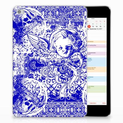 Tablet BackCover Apple iPad Mini 4 | Mini 5 (2019) Angel Skull Blauw Tablet BackCover Apple iPad Mini 4 | Mini 5 (2019) Angel Skull Blauw