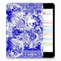 Tablet BackCover Apple iPad Mini 4 | Mini 5 (2019) Angel Skull Blauw - thumbnail