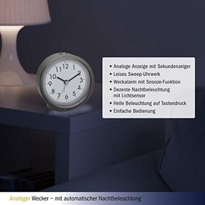 TFA Dostmann 60.1034.04 Wekker Kwarts Mint Alarmtijden 1 - thumbnail