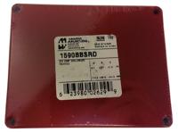 Hammond Electronics 1590BBSRD Universele behuizing 120 x 94 x 42 Aluminium Rood 1 stuk(s) - thumbnail