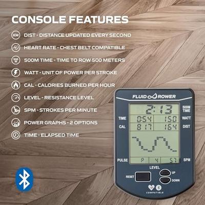 Fluid Rower Apollo Pro XL roeitrainer
