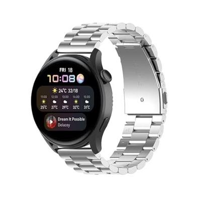 Garmin Vivoactive 4 / 4L - Stalen schakelband - Zilver