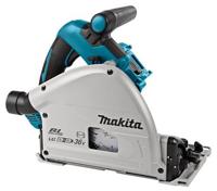 Makita accu invalcirkelzaag 165mm 2x18v naked + geleiderail + tas - thumbnail